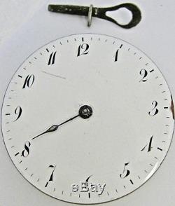 19th c. Carillon Quarter Hour REPEATER Verge Fusee Pocket Watch MOVEMENT REPAIR