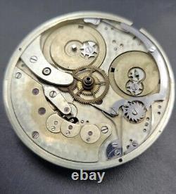 2 Large Quality Independent Seconds Two Train Chronograph Pocket Watch Movements