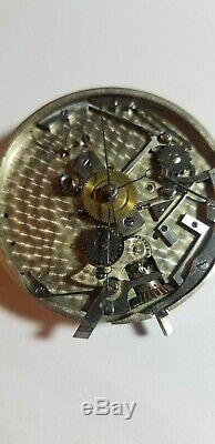 2Chronograph Pocket Watch Movements 1 working