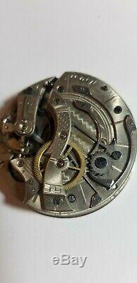 2Chronograph Pocket Watch Movements 1 working