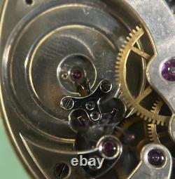 38.7mm Agassiz 21 Jewel Mechanical Pocket Watch Movement (Incomplete)