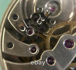 38.7mm Agassiz 21 Jewel Mechanical Pocket Watch Movement (Incomplete)