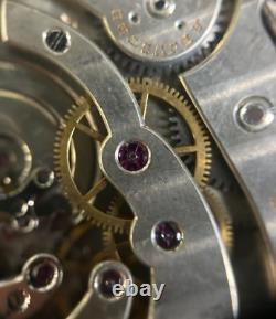 38.7mm Agassiz 21 Jewel Mechanical Pocket Watch Movement (Incomplete)