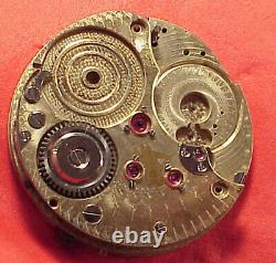 43MM GRUEN /ASSMANN / A. LANGE GERMAN DRESDEN BLANK Pocketwatch Movement PARTAIL