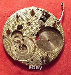 43MM GRUEN /ASSMANN / A. LANGE GERMAN DRESDEN BLANK Pocketwatch Movement PARTAIL