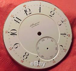 46mm Rare Experimental Balance Jules Jurgensen Pocket Watch 20j Movement Runs