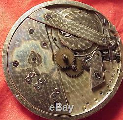 46mm Rare Experimental Balance Jules Jurgensen Pocket Watch 20j Movement Runs