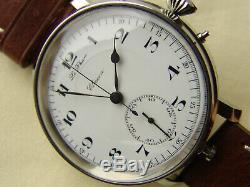 54mm LE PHARE CHRONOGRAPH REPEATER VINTAGE POCKET WATCH MOVEMENT 1900s