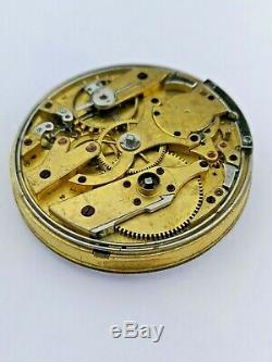 A. Golay Leresche Superb Repeater Pocket Watch Movement For Restoration (P61)