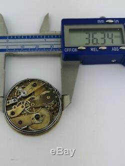 A High Quality Swiss Lever Repeater Pocket Watch Movement for Repair (E69)