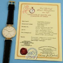 A. Lange & Sohne Certificate check if your watch movement is original INSPECTED