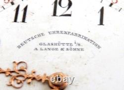 A. Lange & Sohne, Glashutte pocket watch movement, sold for restoration only