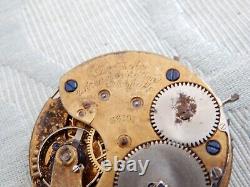 A. Lange & Sohne, Glashutte pocket watch movement, sold for restoration only