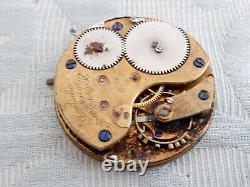 A. Lange & Sohne, Glashutte pocket watch movement, sold for restoration only