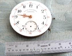 A. Lange & Sohne, Glashutte pocket watch movement, sold for restoration only