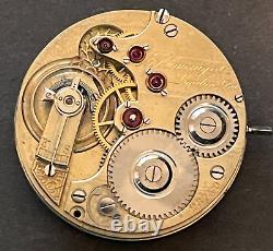 A. P. Murray 8s Pocket Watch Movement Running Tick High Grade Private Label Swiss