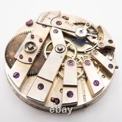 A. Saltzmann 33.5 x 8.2 mm Key Wind / Set Antique Pocket Watch Movement