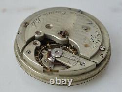 ASSOCIATION OUVRIERE LOCLE Pocket watch MOVEMENT No Case RUNNING Early 20th C