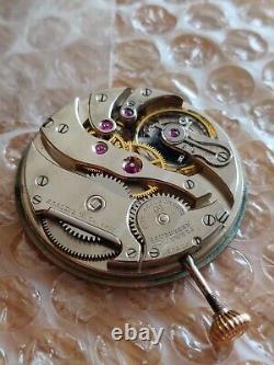 Agassiz High Grade Watch Movement 37 38mm Stunning Finishing Pocket watch part