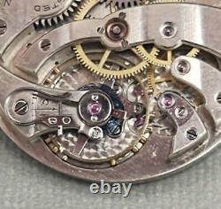 Agassiz Private Label Wright Kay Pocket Watch 38mm Movement