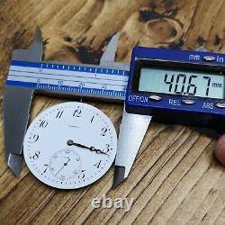 Agassiz Vintage Working Pocket Watch Movement, 17J, 5 Adj. High Grade (C171)