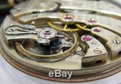 Agassiz for Tiffany Pocket Watch Movement 21 jewels 8 adj. For parts OF 38.3 mm