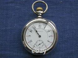 Agassiz pocket watch early 20th century high-grade movement with 20-21 jewels