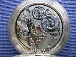 Agassiz pocket watch early 20th century high-grade movement with 20-21 jewels