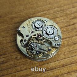 Aggasiz for Tiffany & Co New York Pocket Fob Watch Movement for Project (AN67)
