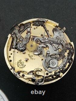 Alfred Lurgin (Lemania) minute Repeater Pocket Watch Movement