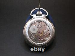 Amazing Glycine F104 Tascale Pocket Watch Eta 6497-1 Movement Only 250 Made Bo