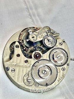 Amazing Large High Grade Agassiz Swiss Antique Pocket Watch Movement