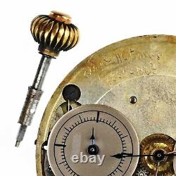 Ancient Column Wheel Chronograph Pocket Watch Movement