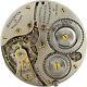 Antique 12 Size Illinois 21 Jewel Mechanical Pocket Watch Movement Grade274 Runs