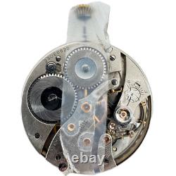 Antique 12s 1919 Waltham Yellow 19 Jewel Pocket Watch Movement Riverside USA
