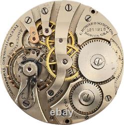 Antique 12s E. Howard & Co. 19 Jewel Mechanical Pocket Watch Movement Series 6