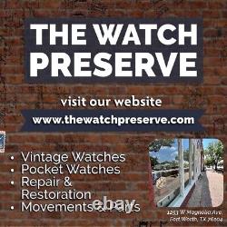 Antique 16 Size Elgin 19Jewel Mechanical Railroad Pocket Watch Movement 372 Runs