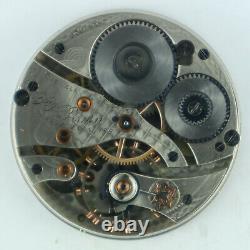Antique 16 Size Waltham P. S. Bartlett 17 J Mechanical Pocket Watch Movement Runs