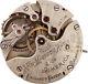 Antique 16s Non-magnetic Co. 20 Jewel Hunter Pocket Watch Movement 71 Incomplete
