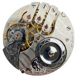 Antique 16s 1907 Illinois 17 Jewel Mechanical Hunter Pocket Watch Movement 184