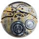 Antique 16s 1915 Hampden Two Tone 17 Jewel Mechanical Pocket Watch Movement Usa