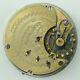 Antique 18 Size Edgemere Hunter Pocket Watch Movement Two Tone Rare Incomplete