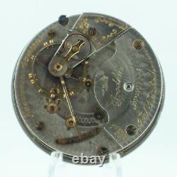 Antique 18 Size Hamilton Goodhue Special 17Jewel Pocket Watch Movement Grade 926