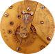Antique 18 Size Peoria 15 Jewel Mechanical Hunter Pocket Watch Movement Forparts