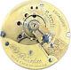 Antique 18 Size Waltham Mechanical Pocket Watch Movement P. S. Bartlett Usa