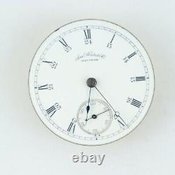 Antique 18 Size Waltham P. S. Bartlett Key Wind Pocket Watch Movement Canadian