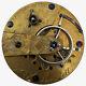 Antique 18s 1860 Waltham 11 Jewel Hunter Pocket Watch Movement P. S Bartlett Usa