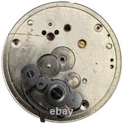 Antique 18s 1904 Elgin Overland 17 Jewel Mechanical Pocket Watch Movement 279