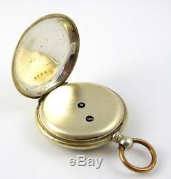 Antique 1900s Pocket Watch with Mechanical Key Wound Movement