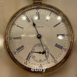 Antique 1902 Waltham 18s 17j PS Bartlett Pocket Watch Two-Tone Movement Classic
